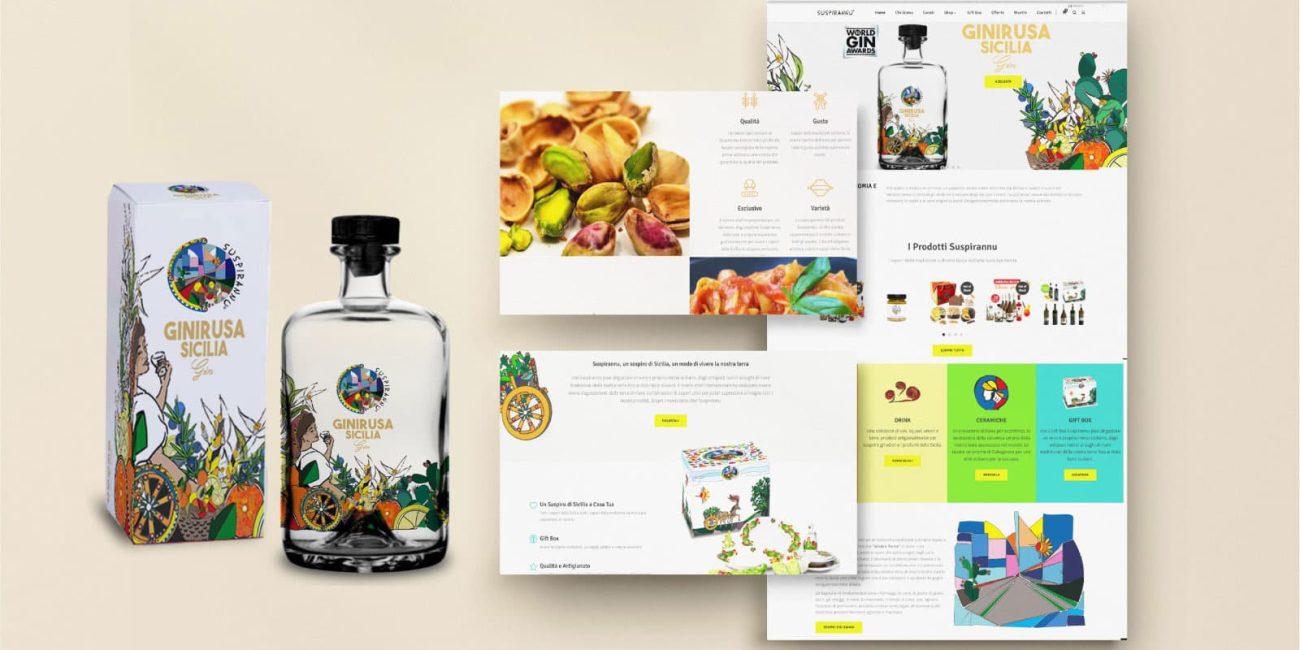 Progetto sito Suspirannu