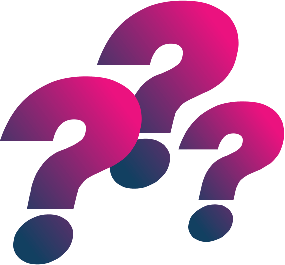 immagine composta da 3 punti interrogativi