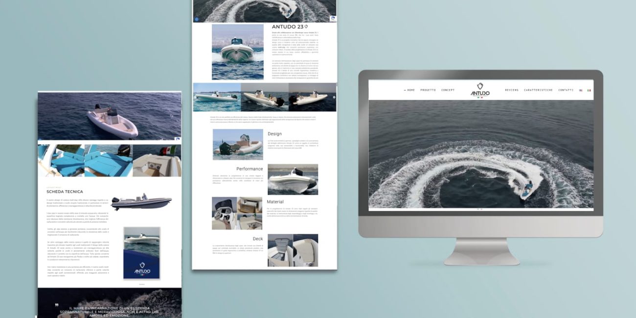 Sito Web Antudo Marine