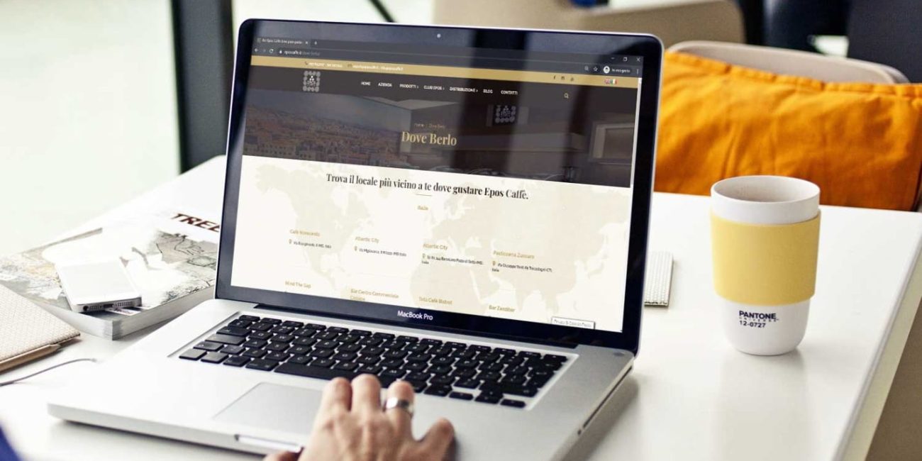 Sito Web Epos Caffè